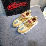 Versace Chain Reaction Sneakers Yellow