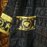 Versace I Love Baroque Bathrobe Black