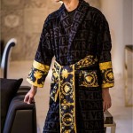 Versace I Love Baroque Bathrobe Black