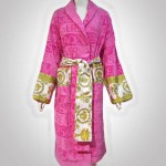 Versace I Love Baroque Bathrobe Pink