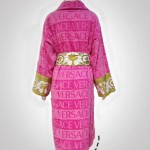 Versace I Love Baroque Bathrobe Pink