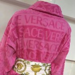 Versace I Love Baroque Bathrobe Pink