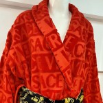 Versace I Love Baroque Bathrobe Red