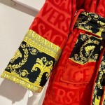 Versace I Love Baroque Bathrobe Red