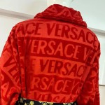 Versace I Love Baroque Bathrobe Red