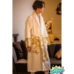 Versace I Love Baroque Bathrobe White