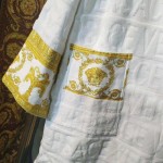 Versace I Love Baroque Bathrobe White