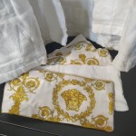 Versace I Love Baroque Bathrobe White