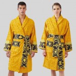 Versace I Love Baroque Bathrobe Yellow