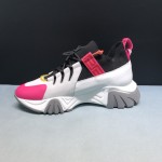 Versace Squalo Knit Trainers Pink