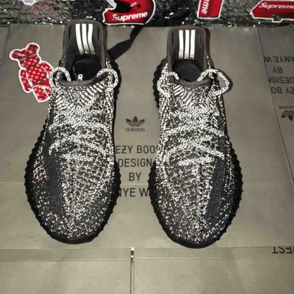 Yeezy Boost 350 V2 Static Black Reflective