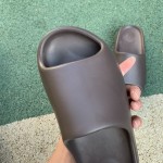 Adidas Yeezy Slide Sandals Soot Brown