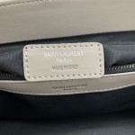 YSL Large Loulou Monogram Bag Grey