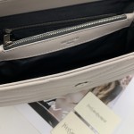 YSL Large Loulou Monogram Bag Grey