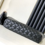 YSL Saint Laurent icare maxi shopping bag in quilted lambskin Black