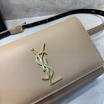 YSL Kate Belt Bag in Smooth Leather Beige