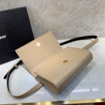 YSL Kate Belt Bag in Smooth Leather Beige