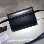 YSL Kate Belt Bag in Smooth Leather Black