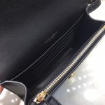 YSL Kate Belt Bag in Smooth Leather Black