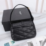 YSL Saint Laurent Le 57 Hobo Bag in Quilted Lambskin Black