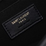 YSL Saint Laurent Le 57 Hobo Bag in Quilted Lambskin Black