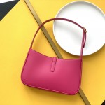 YSL Saint Laurent LE 5 A 7 Hobo Bag in Smooth Leather Rose