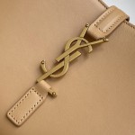 YSL Saint Laurent LE 5 A 7 Hobo Bag in Smooth Leather Tan