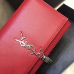 YSL Kate Medium Bag with Tassel Red