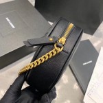 YSL Round Jade Camera Bag Black