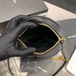 YSL Round Jade Camera Bag Black