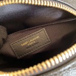 YSL Round Jade Camera Bag Black